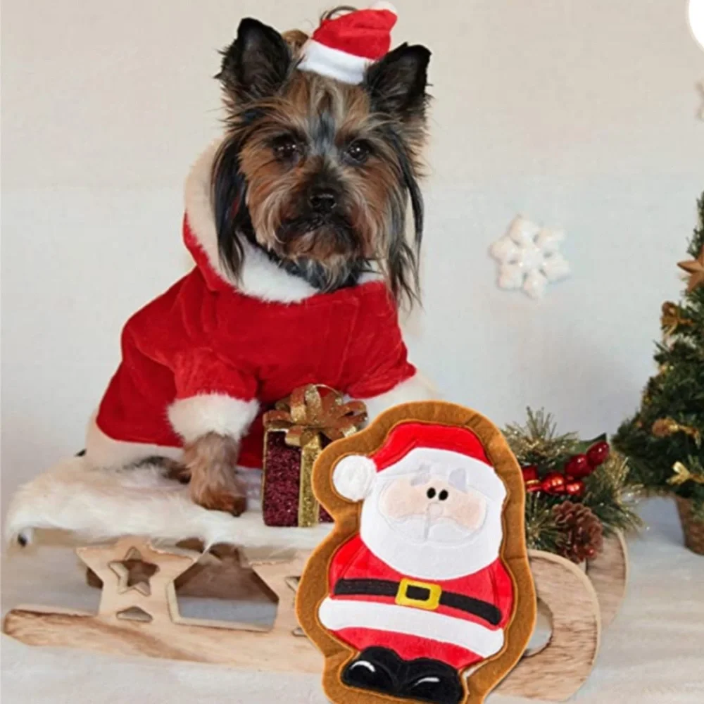 Haute Diggity Dog Santa Clause Plush Toy